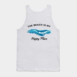 The Beach Is My Happy Place Tank Top